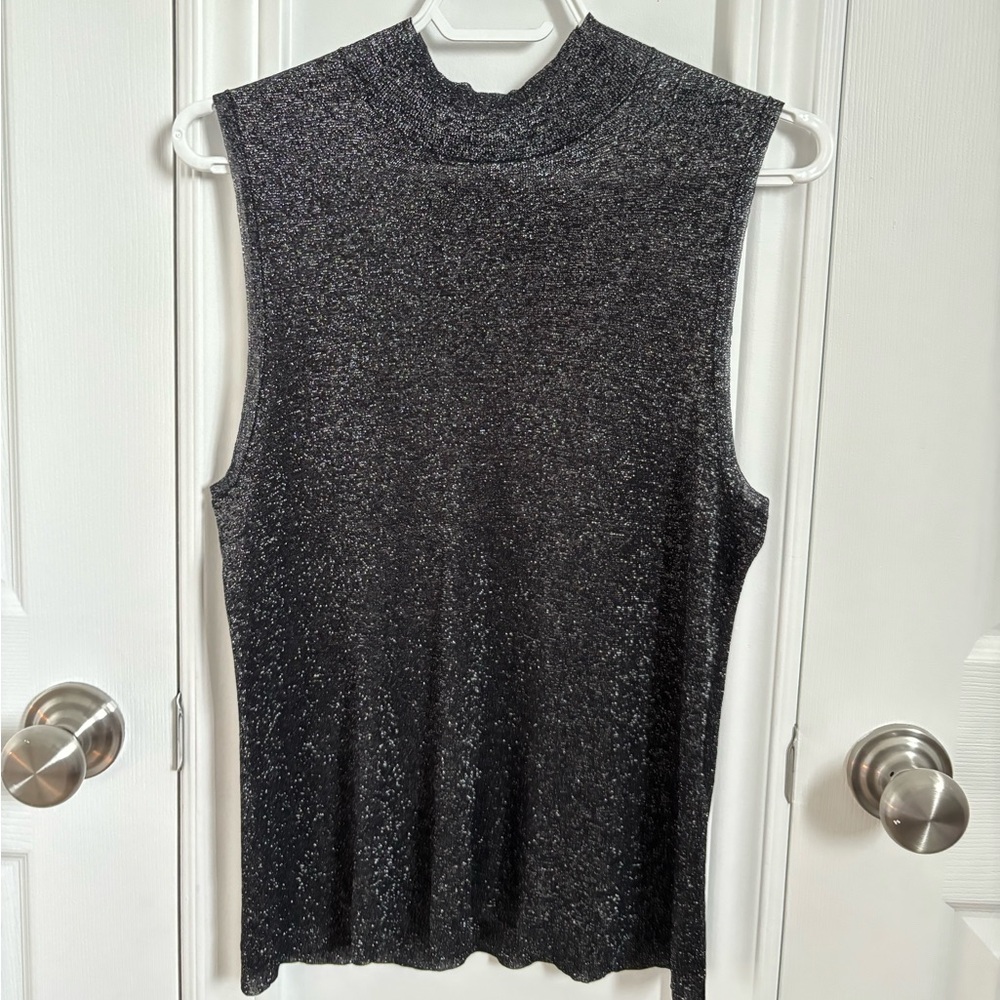 Elegant Black Sleeveless Top